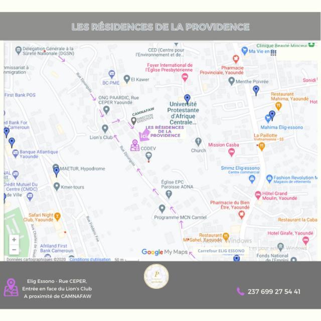 Les Résidences de la Providence - Appart Hotel Yaoundé Esterno foto
